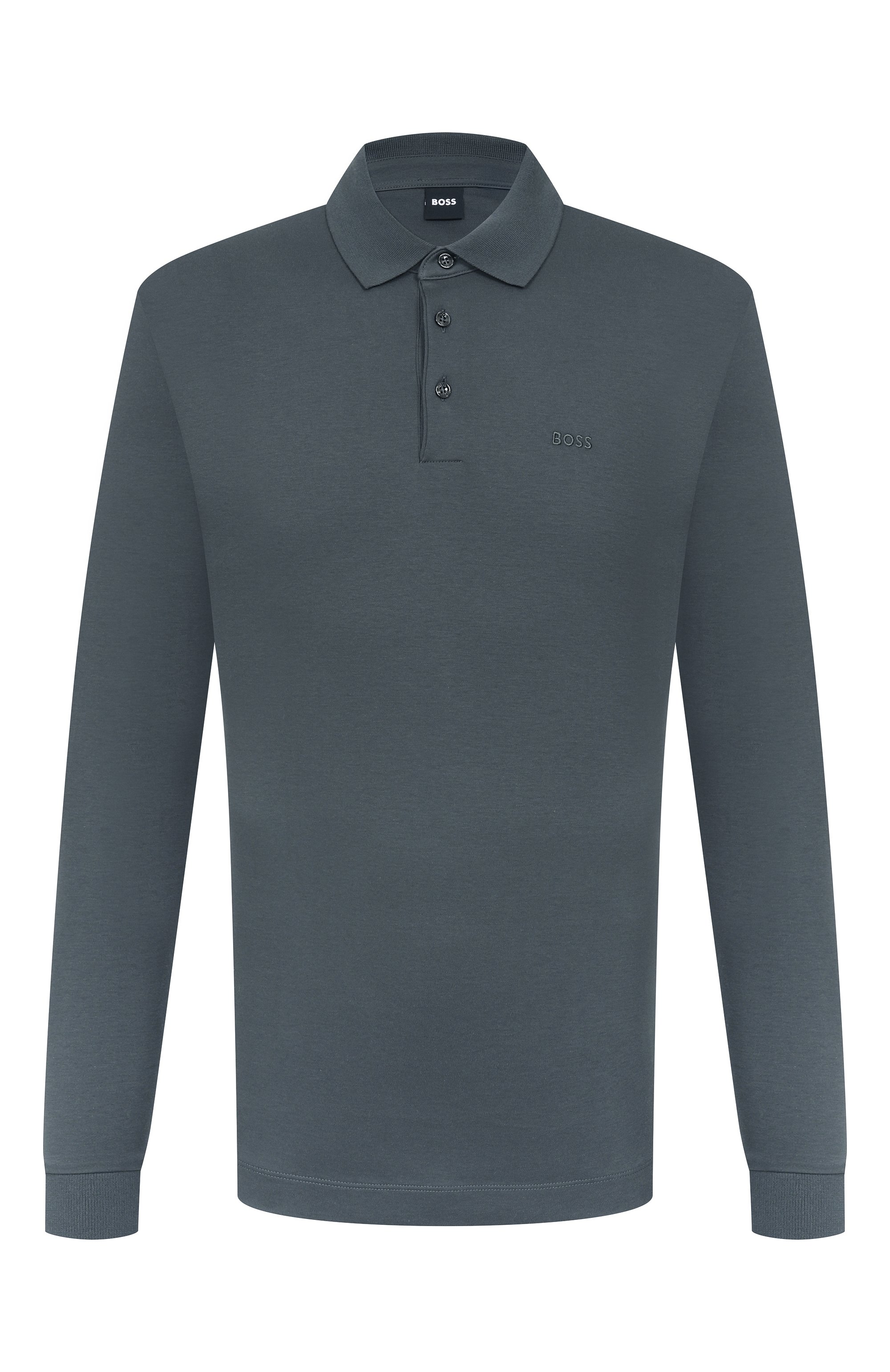 Хлопковое поло BOSS, арт. 50468392, фото 1