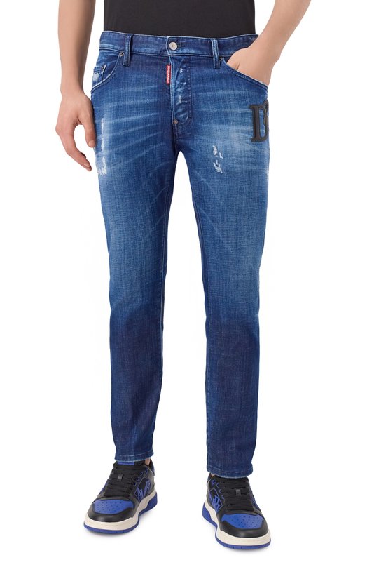Джинсы Skater Dsquared2 S74LB1721/D30010 Синий  S74LB1721/D30010 Фото 3