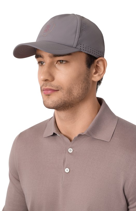 Бейсболка Brunello Cucinelli MCAP9911T Серый  MCAP9911T Фото 2