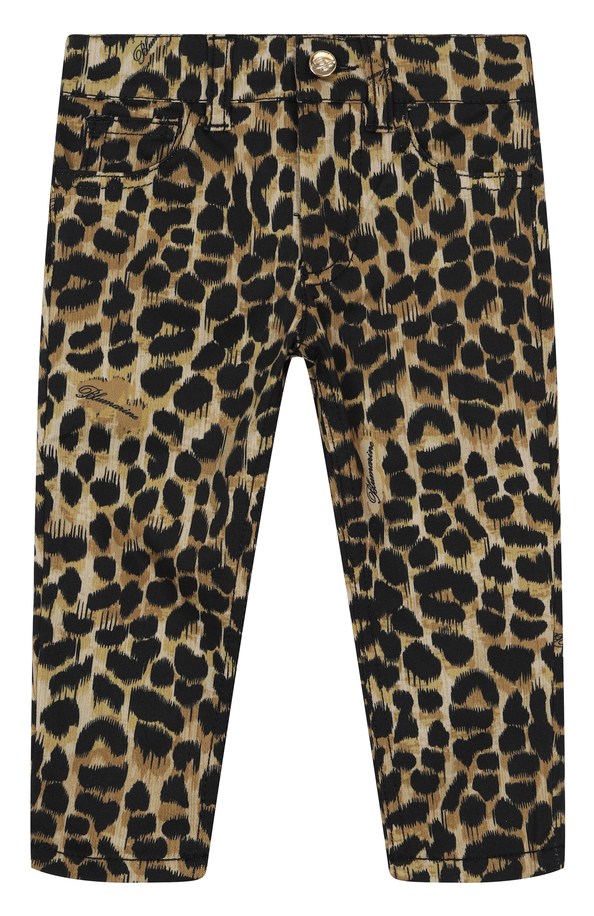 Хлопковые брюки BLUMARINE, арт. BGPA004.0.CEB05/12M-2A, фото 1