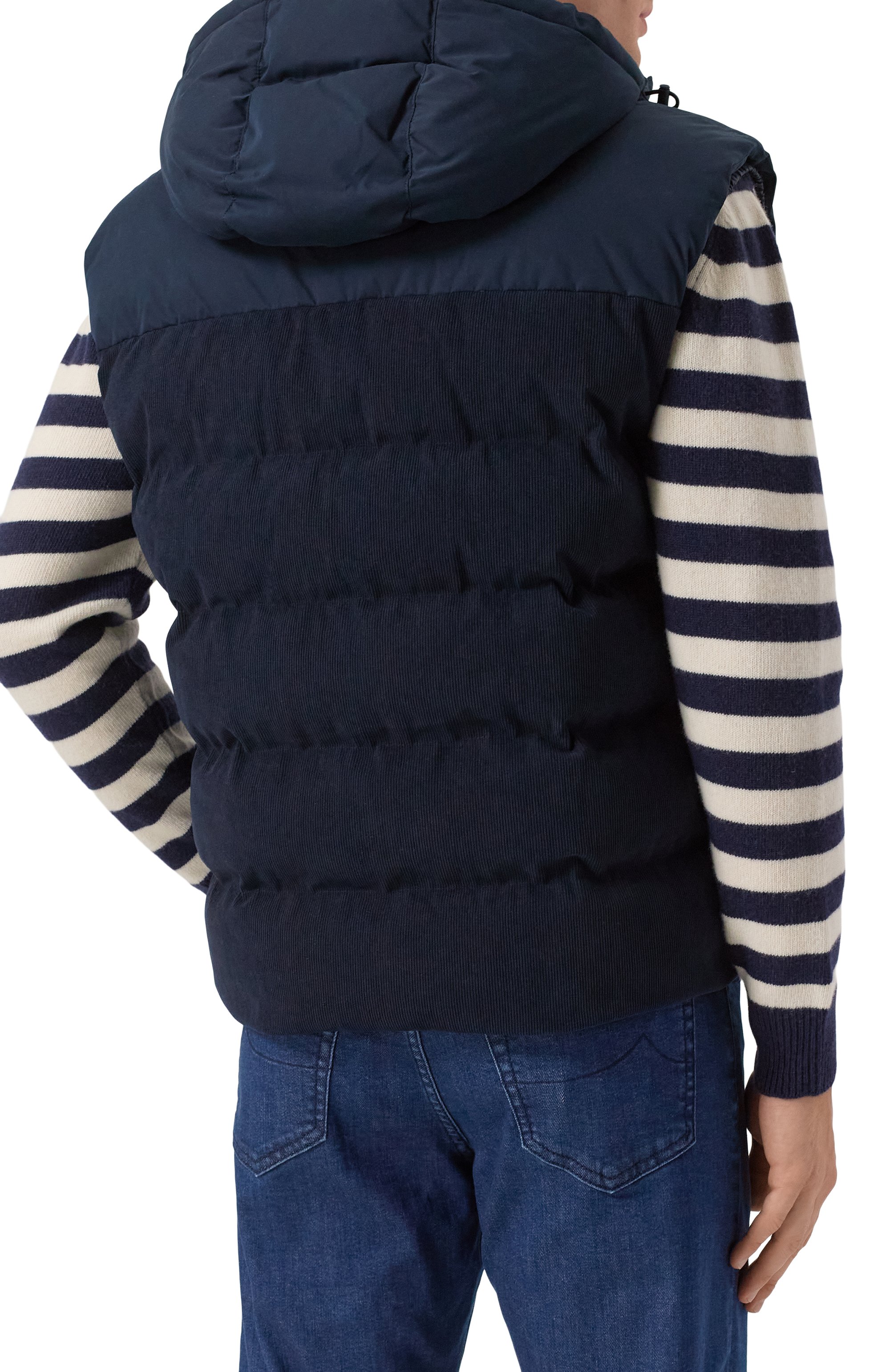 Жилет с отделкой из вельвета BOSS, арт. 50549095, фото 4