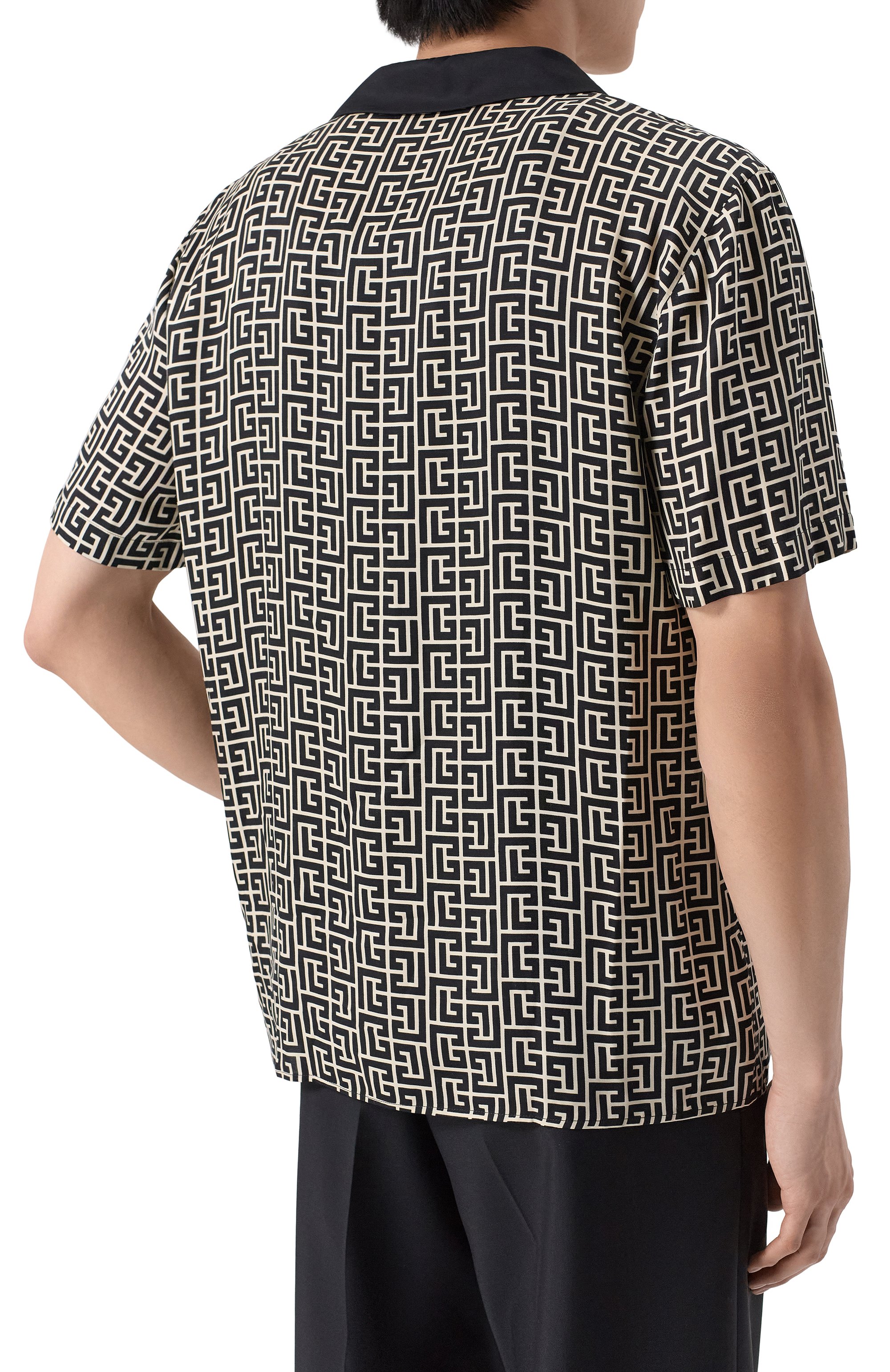 Рубашка из вискозы BALMAIN, арт. GH1HN133/VI36, фото 4