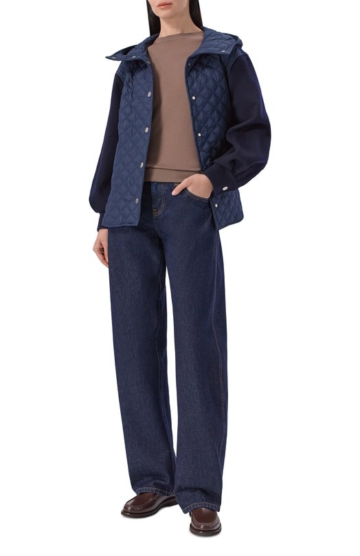 Комбинированная куртка Kiton D61512K05I38 Синий  D61512K05I38 Фото 2