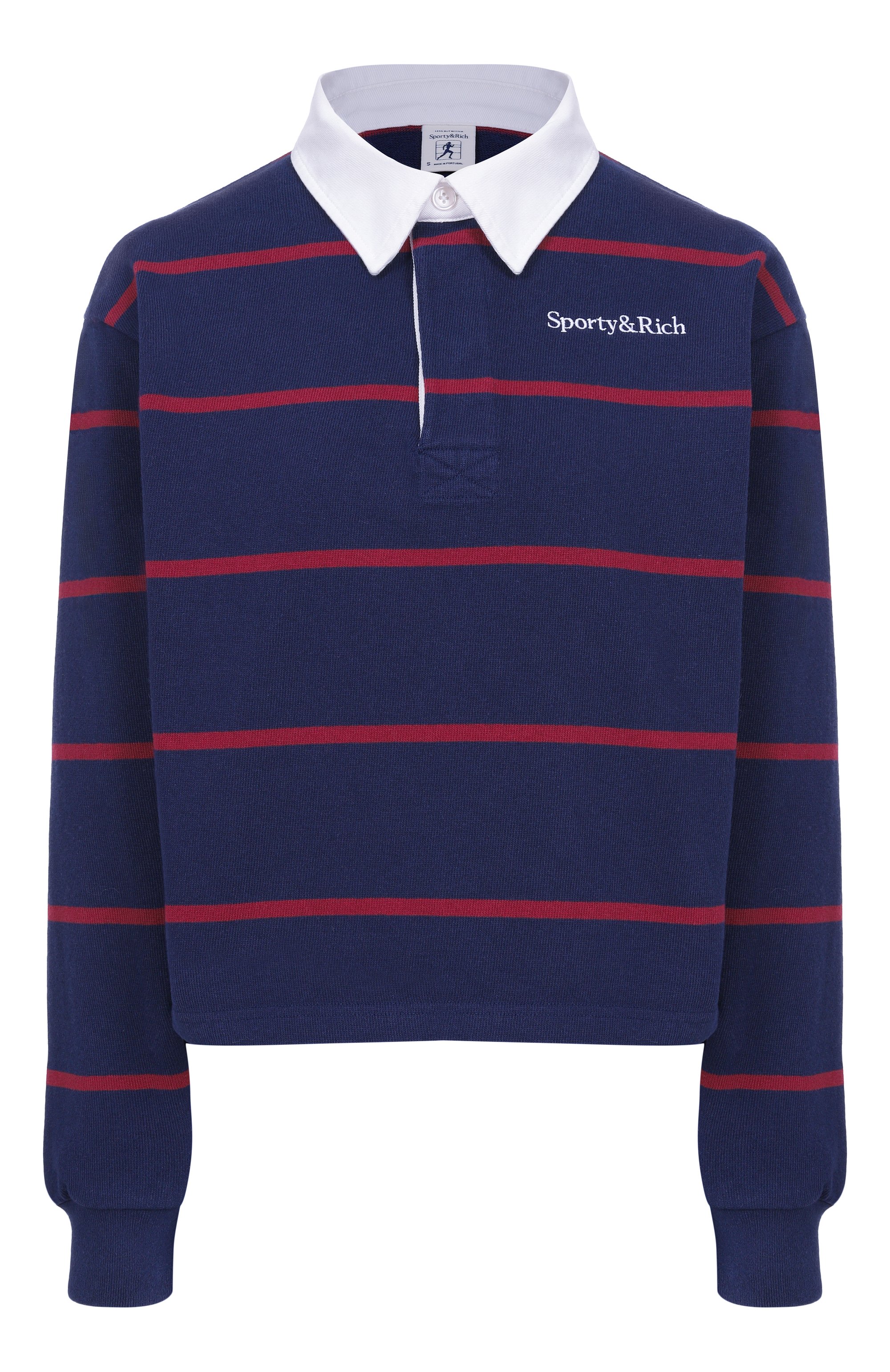 Хлопковое поло SPORTY AND RICH, арт. ST00862300BL134, фото 1