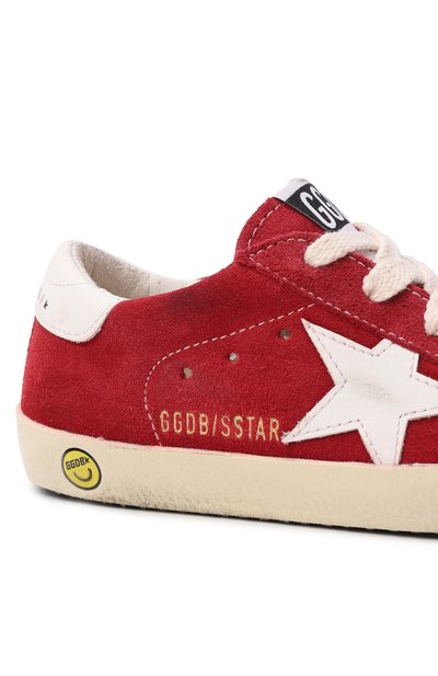 Замшевые кеды super-star GOLDEN GOOSE DELUXE BRAND, арт. GYF00101.F008031, фото 5