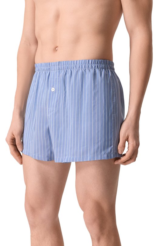 Боксеры из вискозы и шелка Zimmerli 5149-27201 Голубой  5149-27201 Фото 2