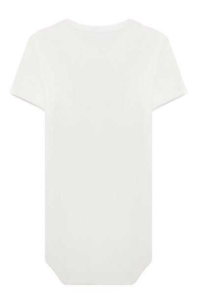 Хлопковое боди SANETTA белого цвета по цене 2410 руб., арт. 324033, фото 2 Хлопковое боди SANETTA, арт. 324033, фото 2