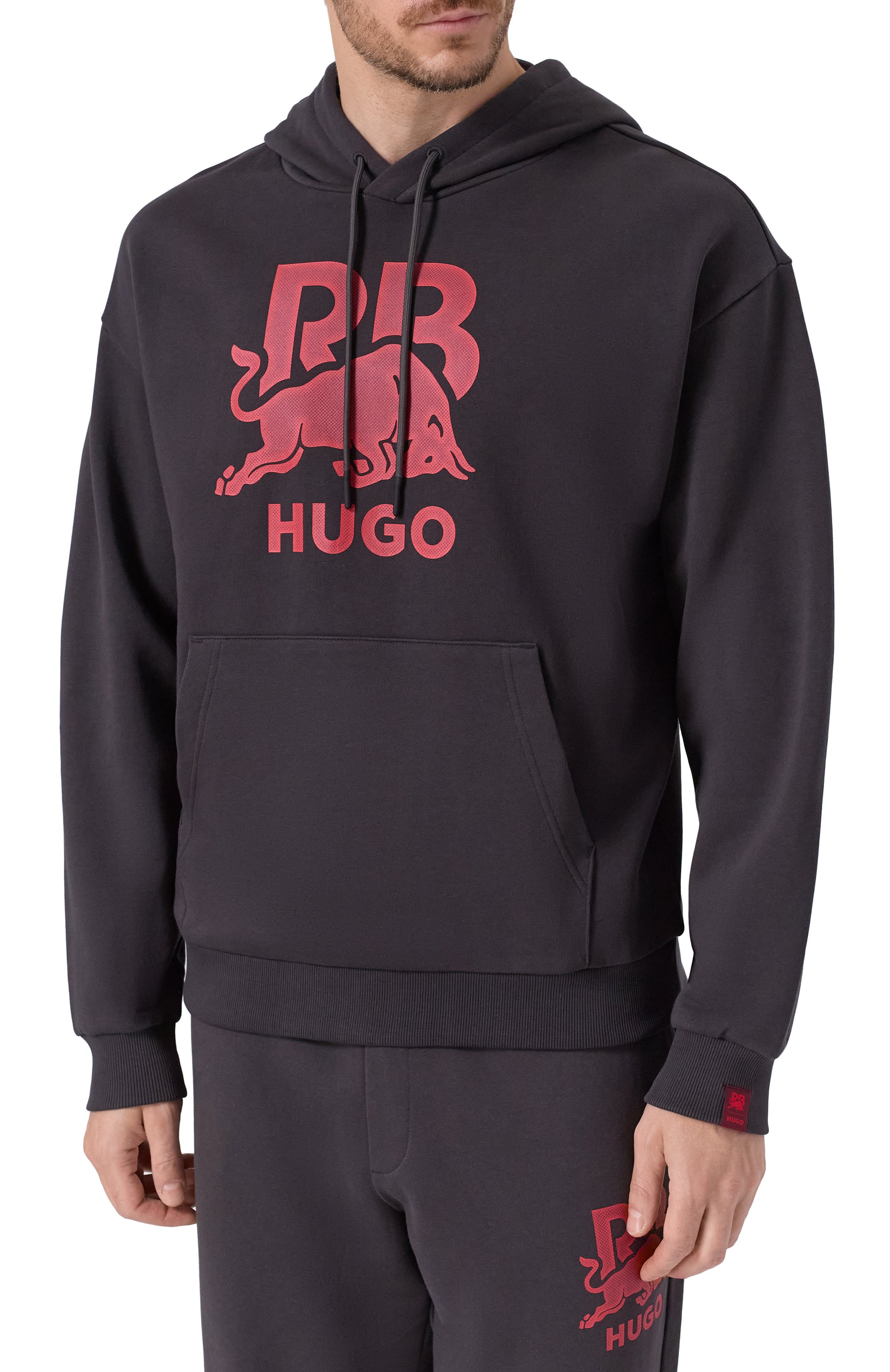 Хлопковое худи hugo x rb HUGO, арт. 50549313, фото 3