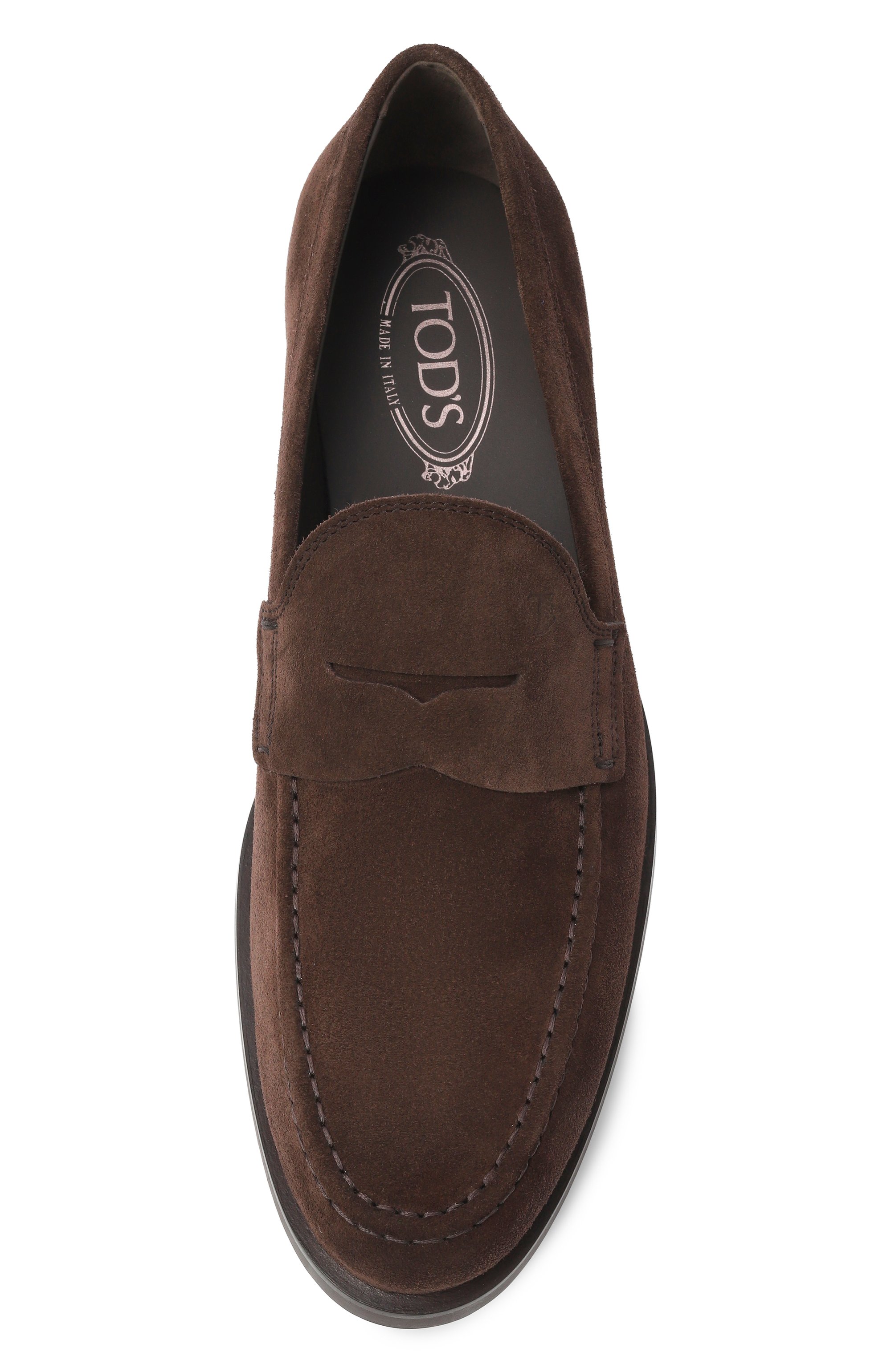 Замшевые пенни-лоферы TOD’S, арт. XXM0ZF0Q920/RE0, фото 6