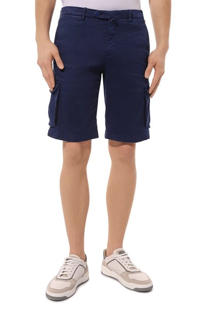 Шорты изо льна и хлопка KITON, арт. UFPPBJ0733B, фото 3