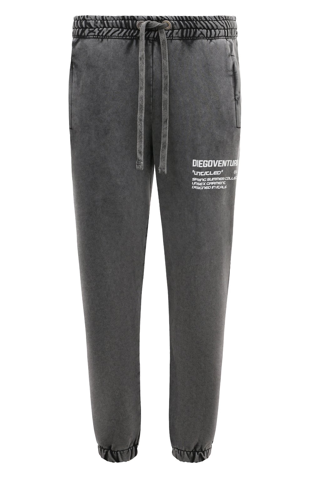 Хлопковые джоггеры DIEGO VENTURINO, арт. D3S4PNTBASIC2, фото 1