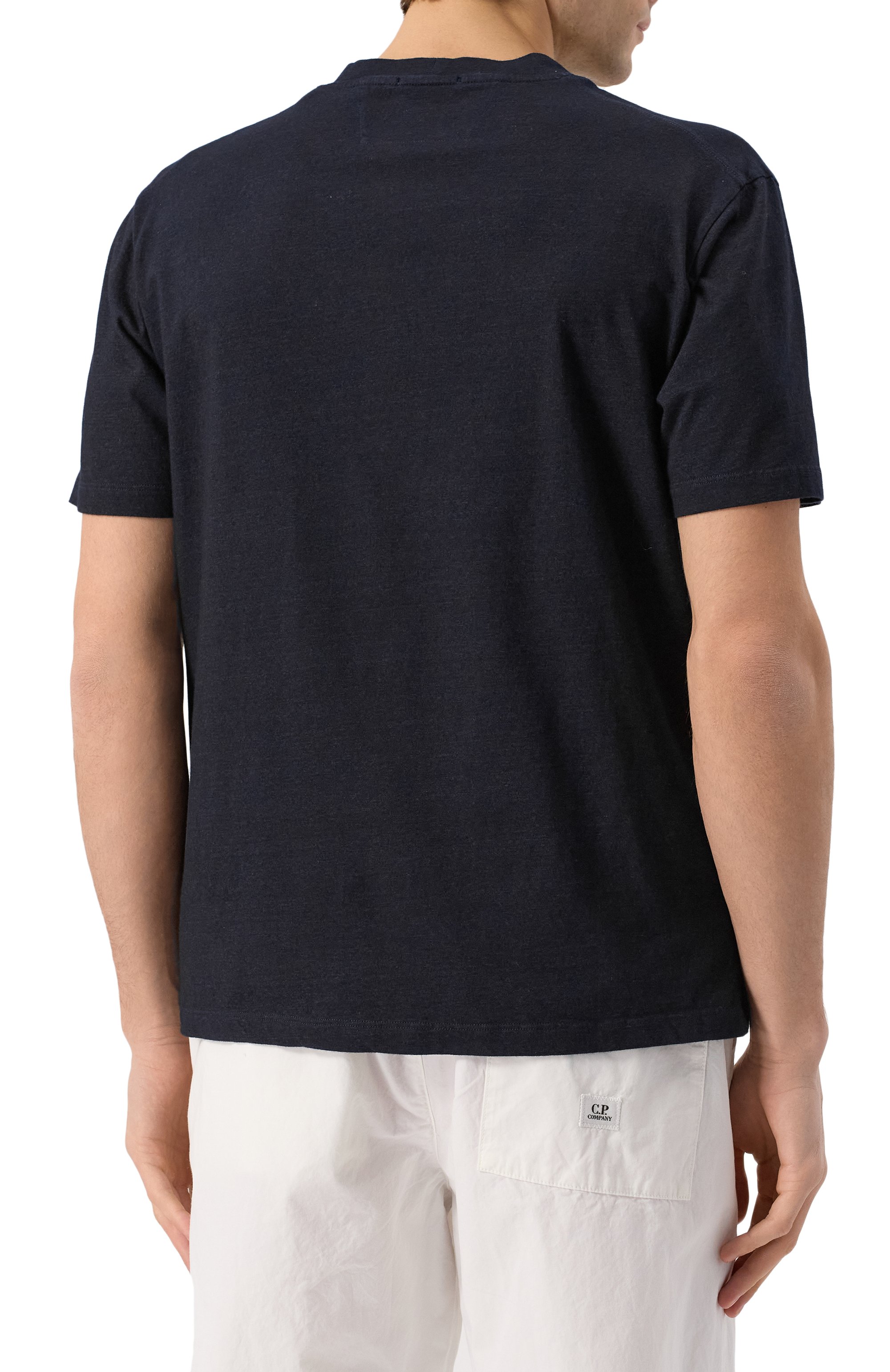 Хлопковая футболка C.P. COMPANY, арт. 18CMTS187A110056W, фото 4