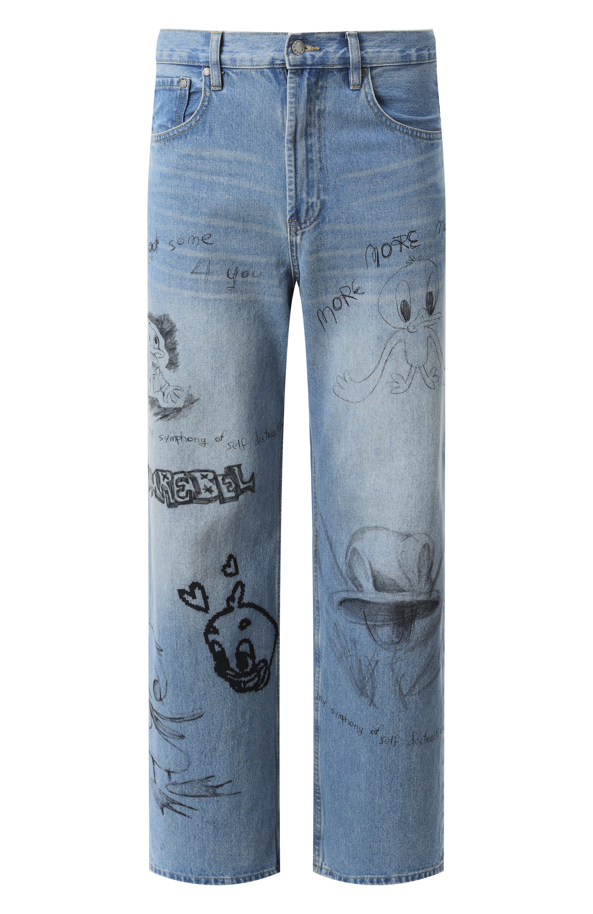 Джинсы DOMREBEL, арт. BEAKER/B00TCUT JEANS, фото 1