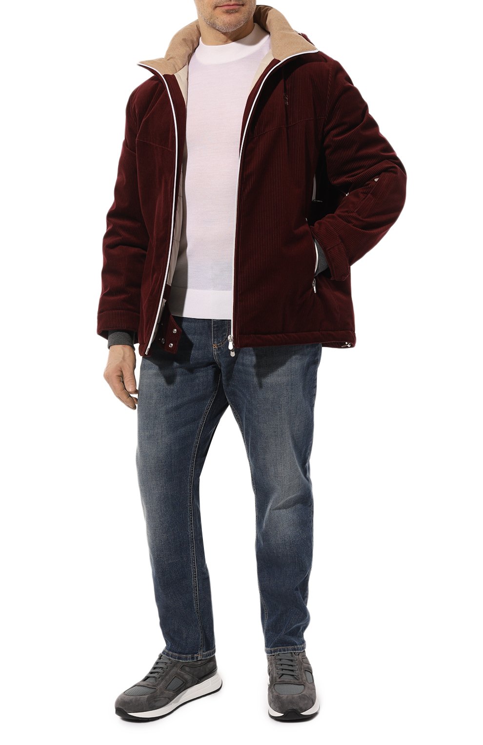 Вельветовая куртка BRUNELLO CUCINELLI, арт. MQ482KG04, фото 2