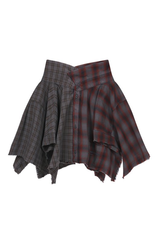 Хлопковая юбка-шорты Alexander Wang 1WC3255340 Разноцветный 1WC3255340