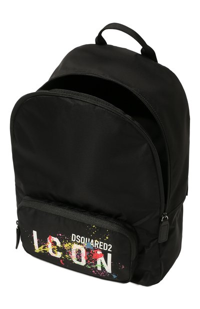 Рюкзак DSQUARED2 черного цвета по цене 24900 руб., арт. DQ1370-D005T, фото 3 Рюкзак DSQUARED2, арт. DQ1370-D005T, фото 3
