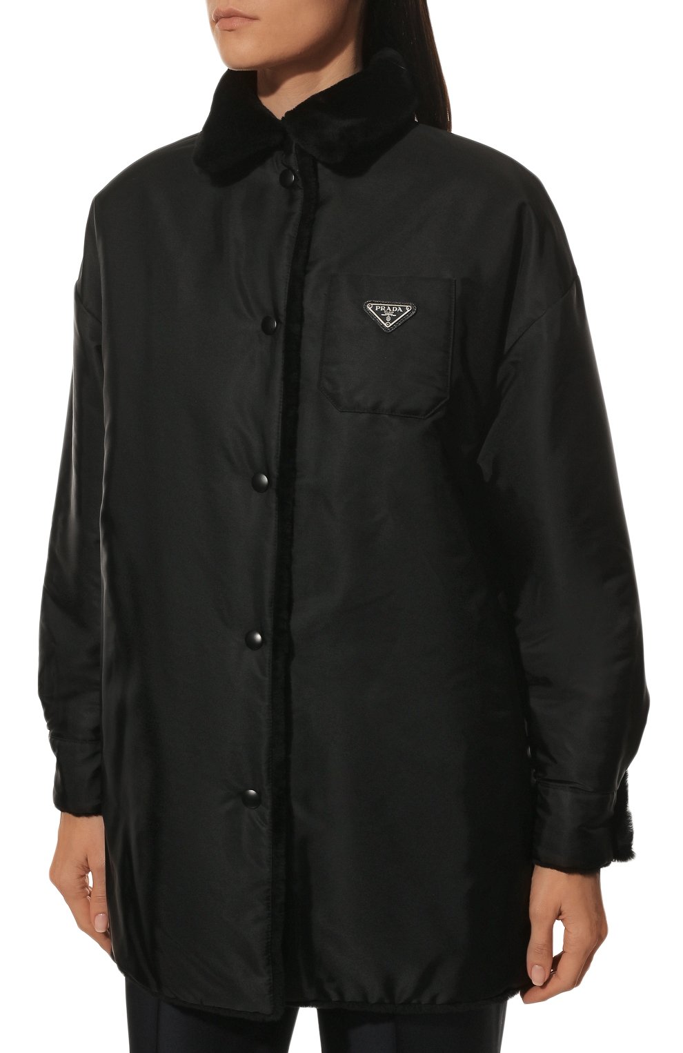 Двусторонняя шуба из овчины PRADA, арт. 56A003-1Y7Q-F0002, фото 6