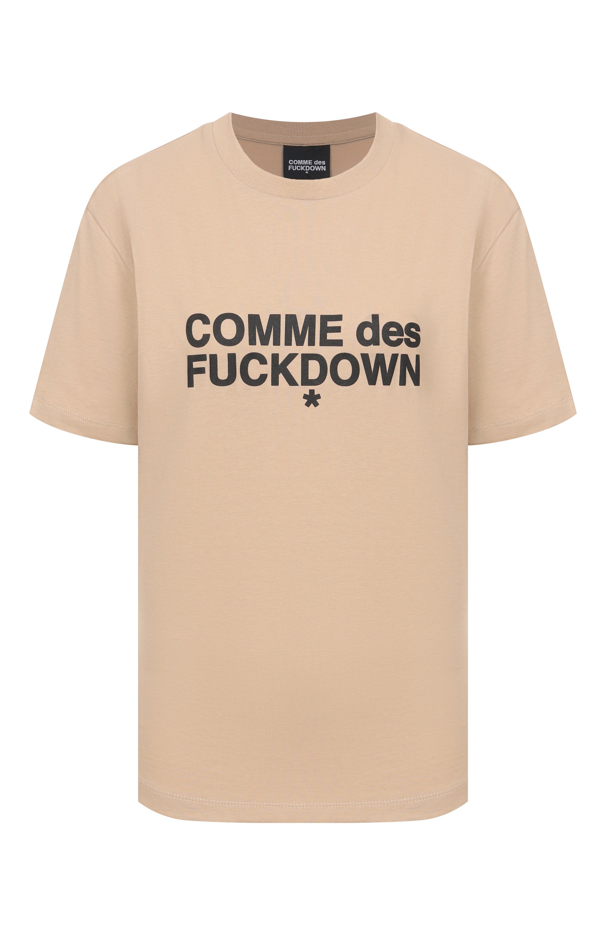 Хлопковая футболка COMME DES FUCKDOWN, арт. CFABW01356, фото 1