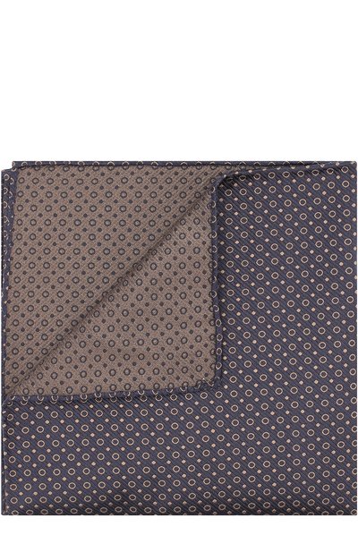 Мужской шелковый платок с узором GIORGIO ARMANI, арт. 360023/7A936