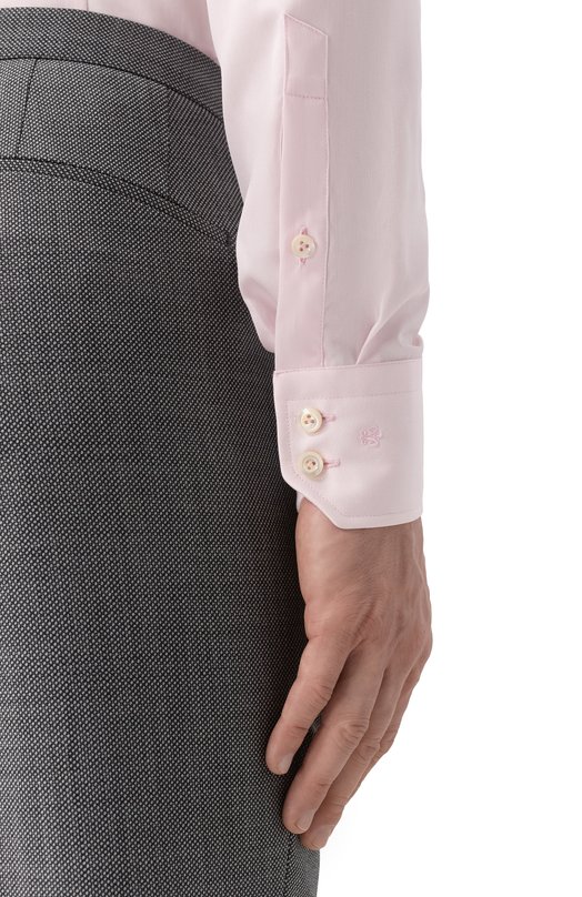 Хлопковая сорочка Van Laack VL-RIVARA-SFN/132241/510 Розовый  VL-RIVARA-SFN/132241/510 Фото 5