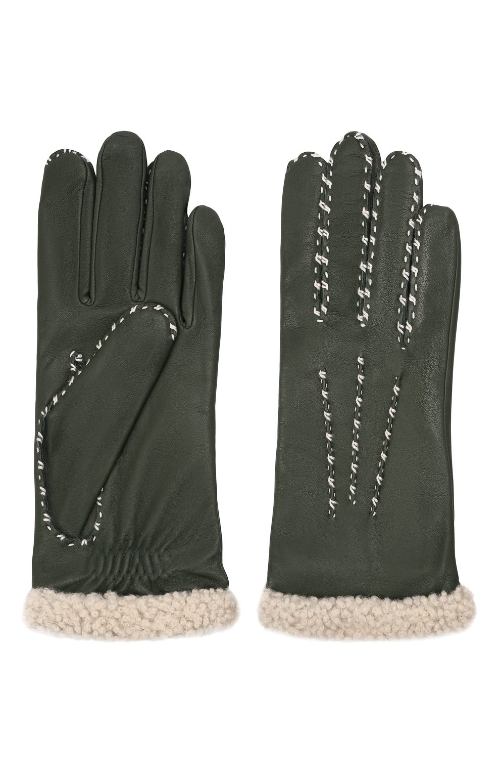 Кожаные перчатки AGNELLE, арт. MARIEL0UISE/A, фото 2