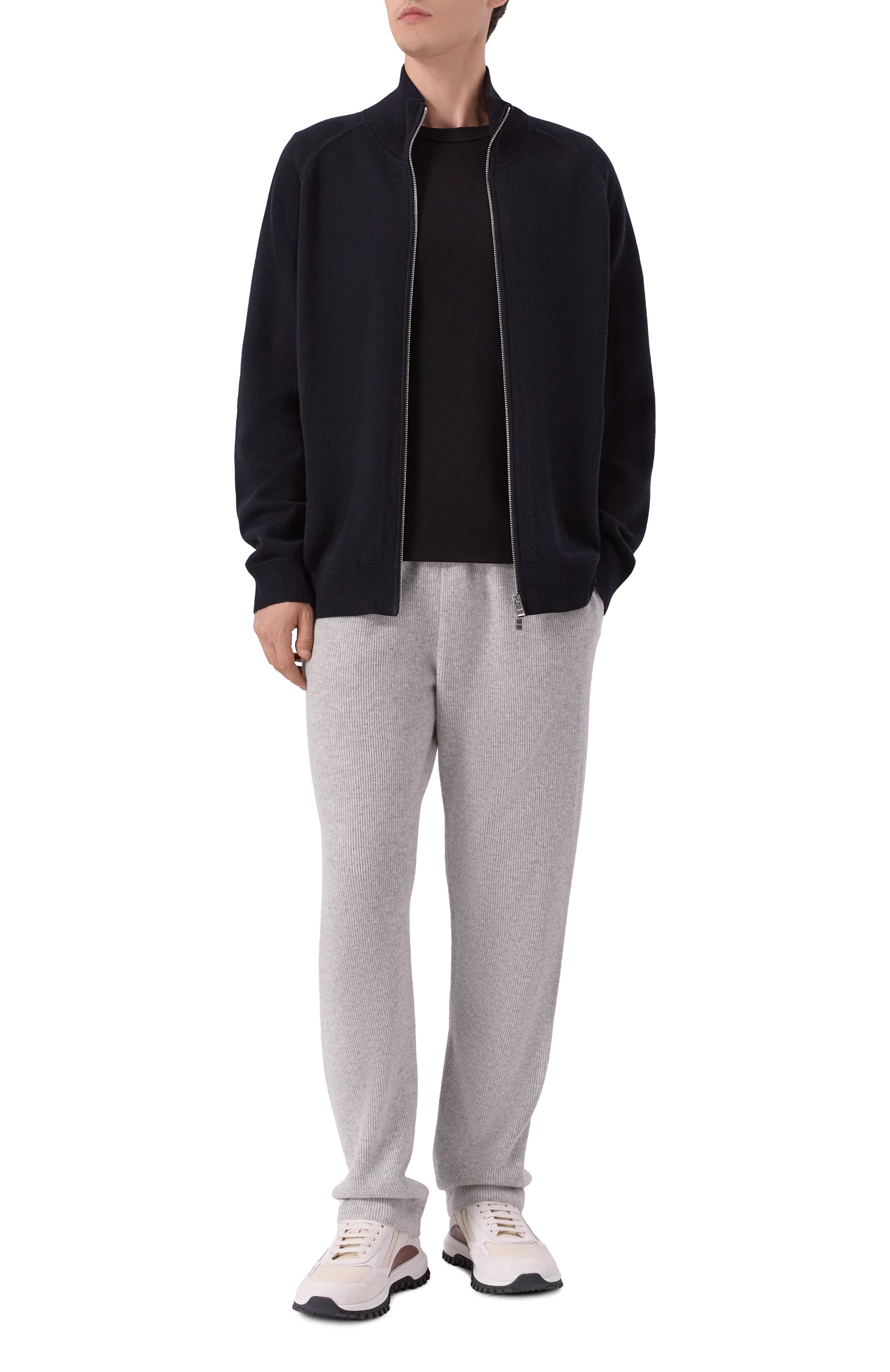 Хлопковая футболка KITON, арт. UNWM008K0275H01, фото 2