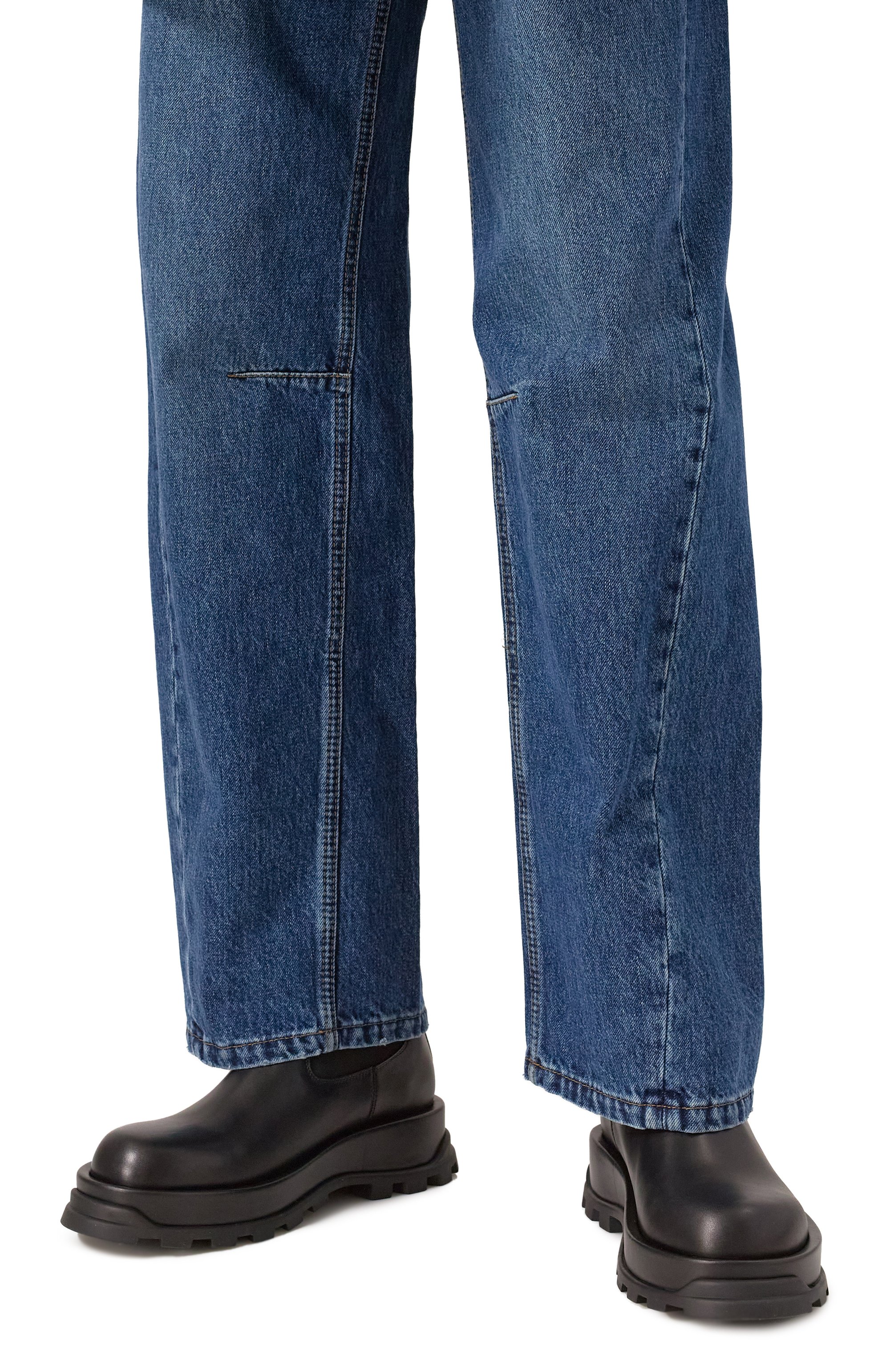 Кожаные челси JIL SANDER черного цвета по цене 138000 руб., арт. J44WU0018-P4942, фото 3 Кожаные челси JIL SANDER, арт. J44WU0018-P4942, фото 3