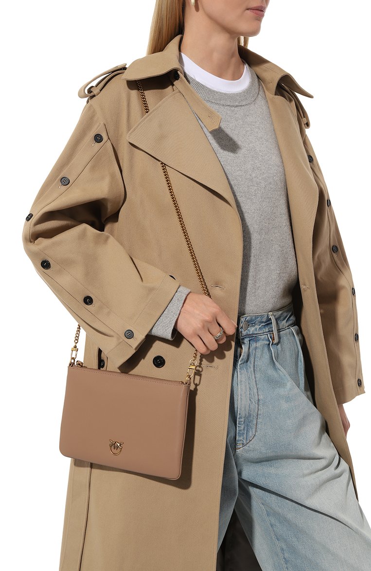 ショルダーバッグ・ポシェット PINKO SS25 \"LOVE FLAT CLASSIC\" BAG (100455 A0F1Z99Q) Pinko/ピンコ｜ショルダー バッグ