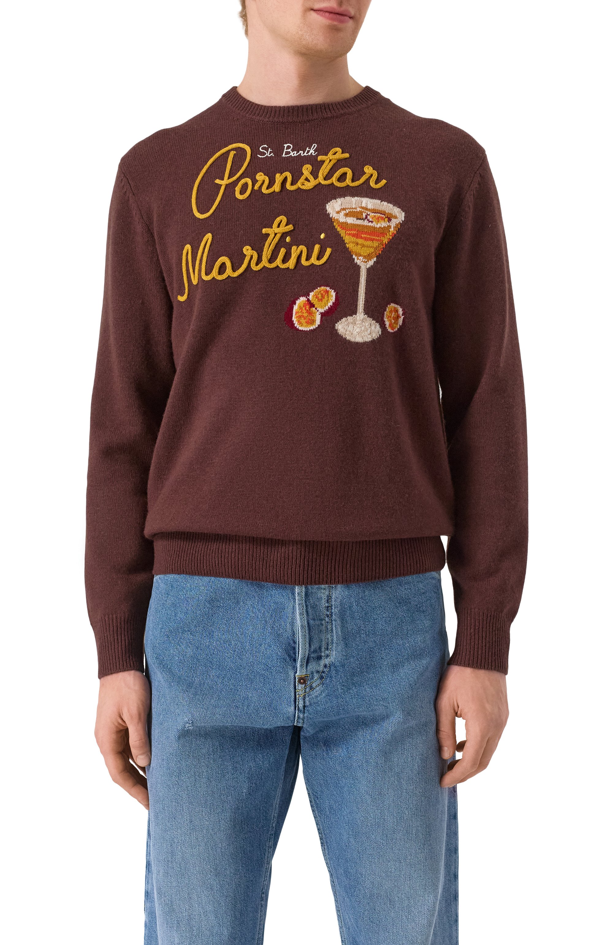 Джемпер из шерсти и вискозы MC2 SAINT BARTH, арт. STBM HER0N/HER0001/01846C, фото 3