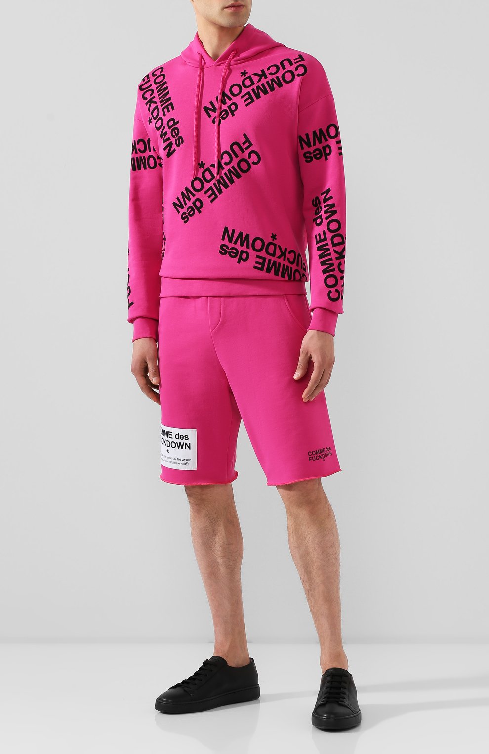 Хлопковое худи COMME DES FUCKDOWN, арт. CDFU713, фото 2