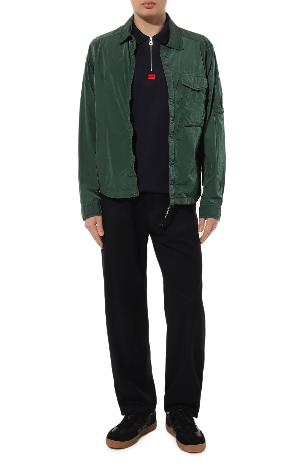 Хлопковое поло HUGO, арт. 50509866, фото 2