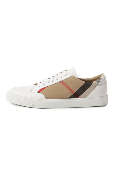 Комбинированные кеды BURBERRY, арт. 8024326, фото 4