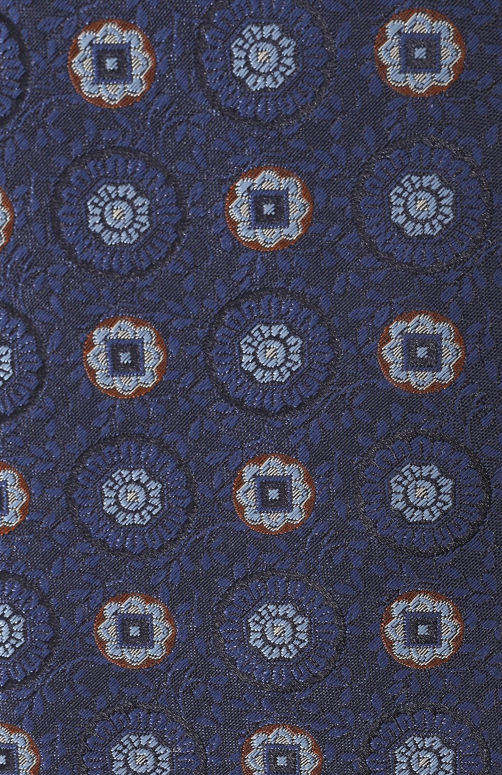Шелковый галстук CANALI синего цвета по цене 19250 руб., арт. 18/HJ03785, фото 4 Шелковый галстук CANALI, арт. 18/HJ03785, фото 4