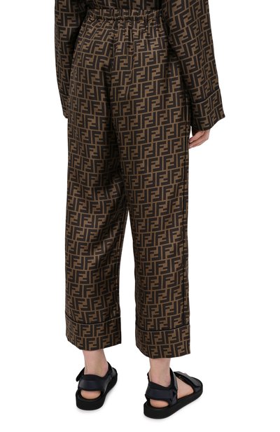Шелковые брюки FENDI, арт. FR5994 A8G3, фото 4