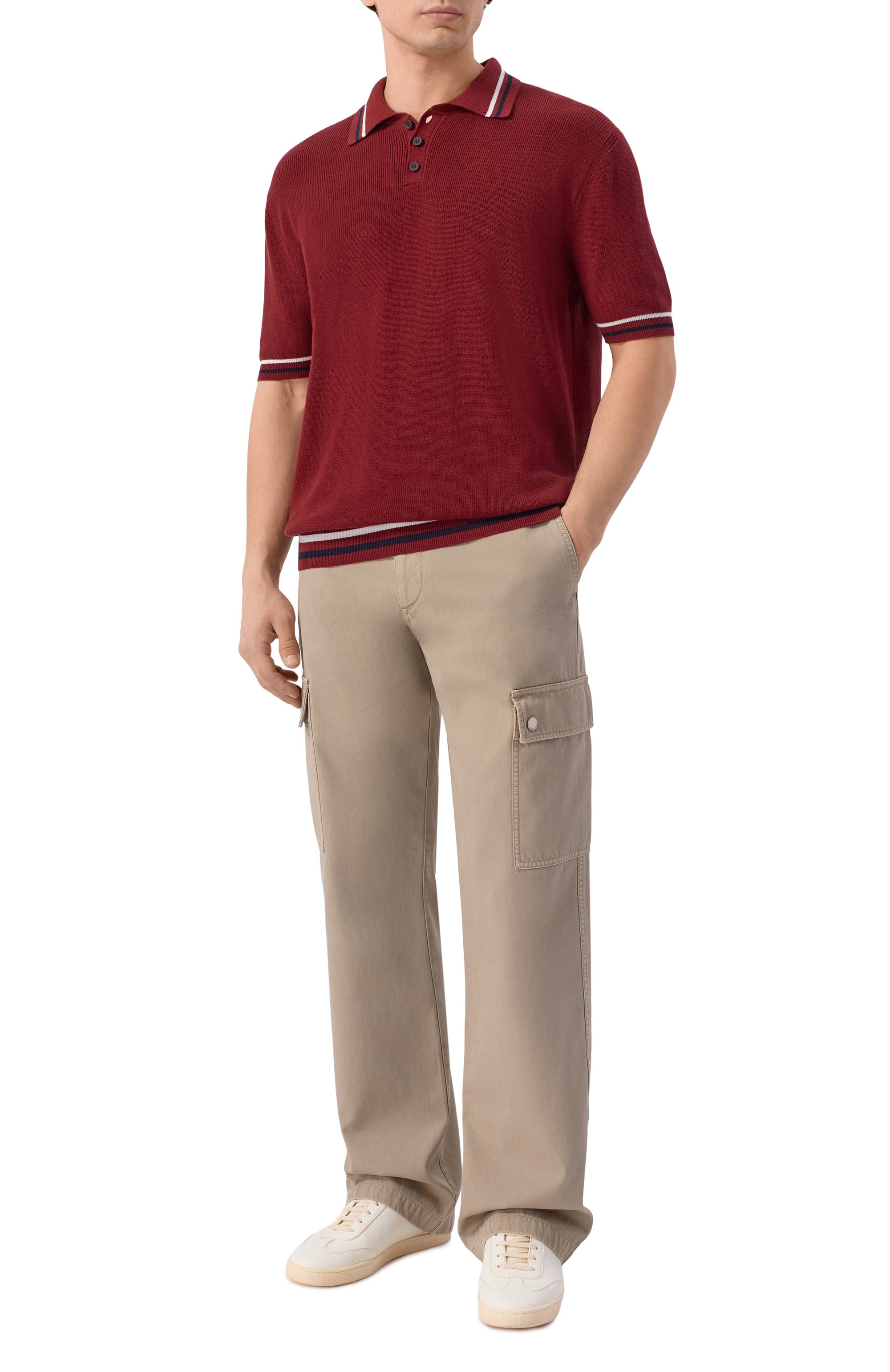 Хлопковое поло KITON, арт. UMM0737, фото 2