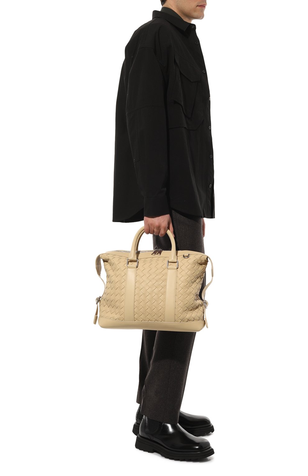 Кожаная сумка для ноутбука BOTTEGA VENETA, арт. 679899/V0E52, фото 7