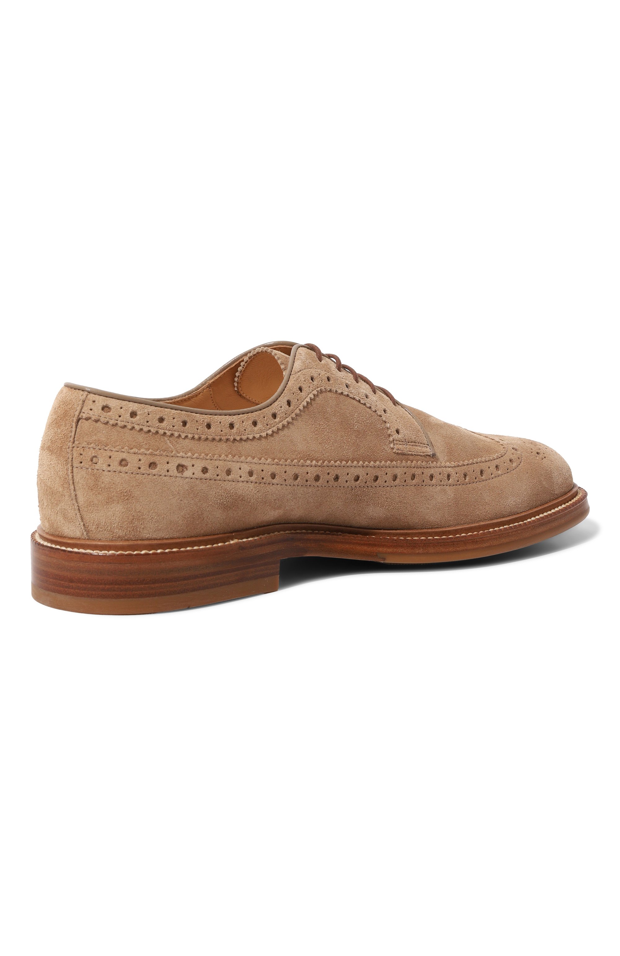 Замшевые дерби BRUNELLO CUCINELLI, арт. MZUPEB2315, фото 5