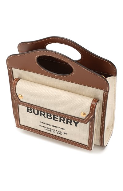 Сумка shopper small BURBERRY, арт. 8014615, фото 4