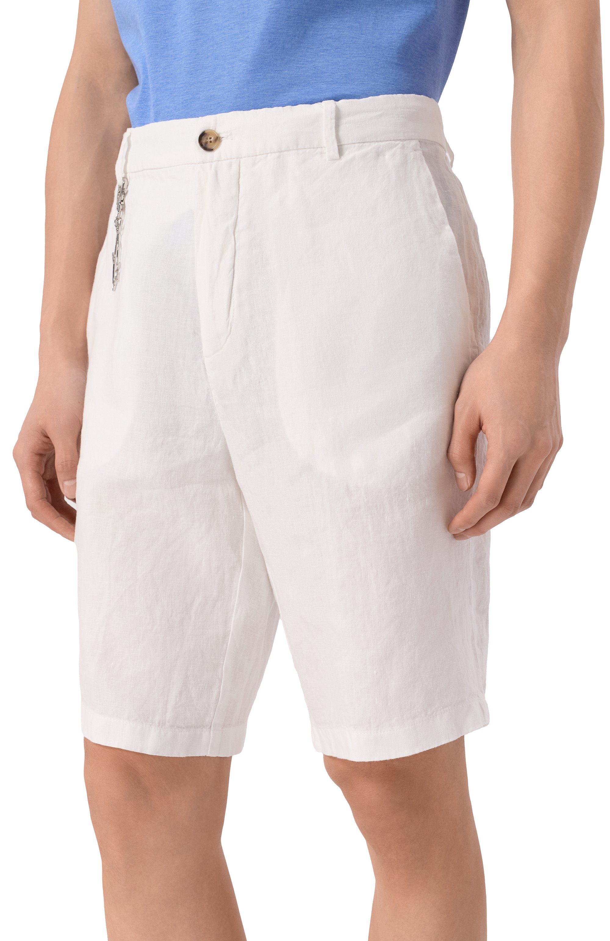 Льняные шорты PAUL&SHARK, арт. 25414042, фото 3