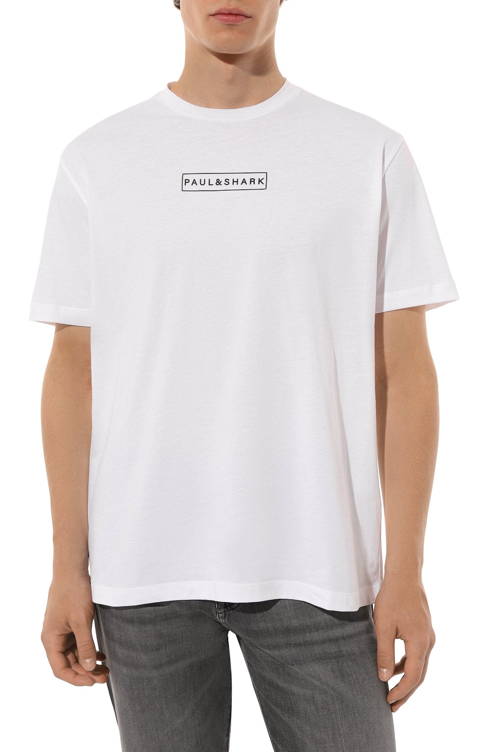Хлопковая футболка PAUL&SHARK, арт. 14311625, фото 3