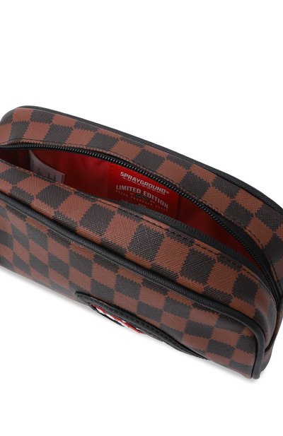 Пенал SPRAYGROUND коричневого цвета по цене 4785 руб., арт. 910B7845NSZ, фото 3 Пенал SPRAYGROUND, арт. 910B7845NSZ, фото 3