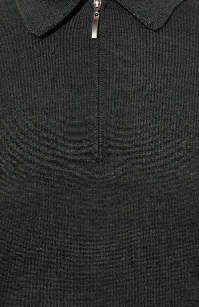 Поло из шерсти и шелка GRAN SASSO, арт. 57137/13190, фото 5