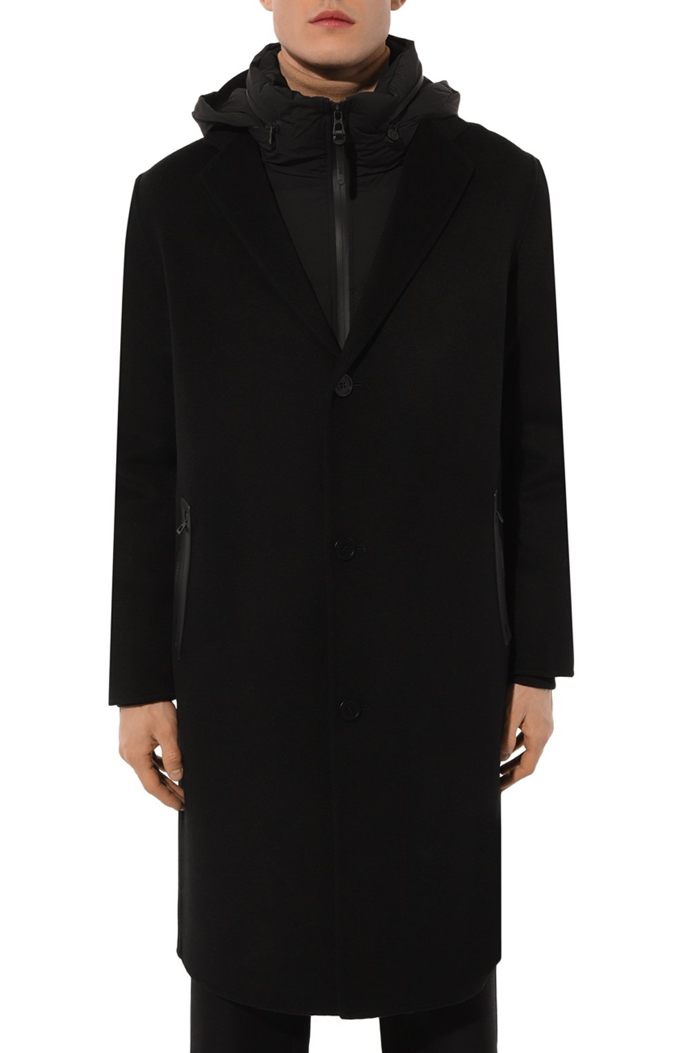 Шерстяное пальто с пуховой подстежкой RUDSAK, арт. 6124503/DRAL, фото 3