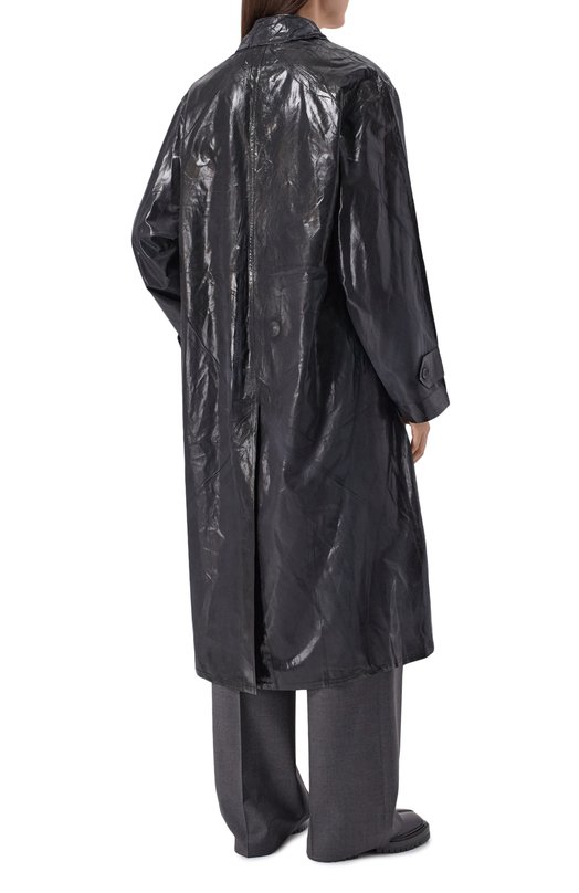 Плащ Maison Margiela S29AH0173/M35137 Чёрный  S29AH0173/M35137 Фото 4