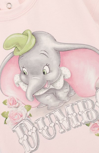 Хлопковая футболка MONNALISA, арт. 395609SD, фото 3