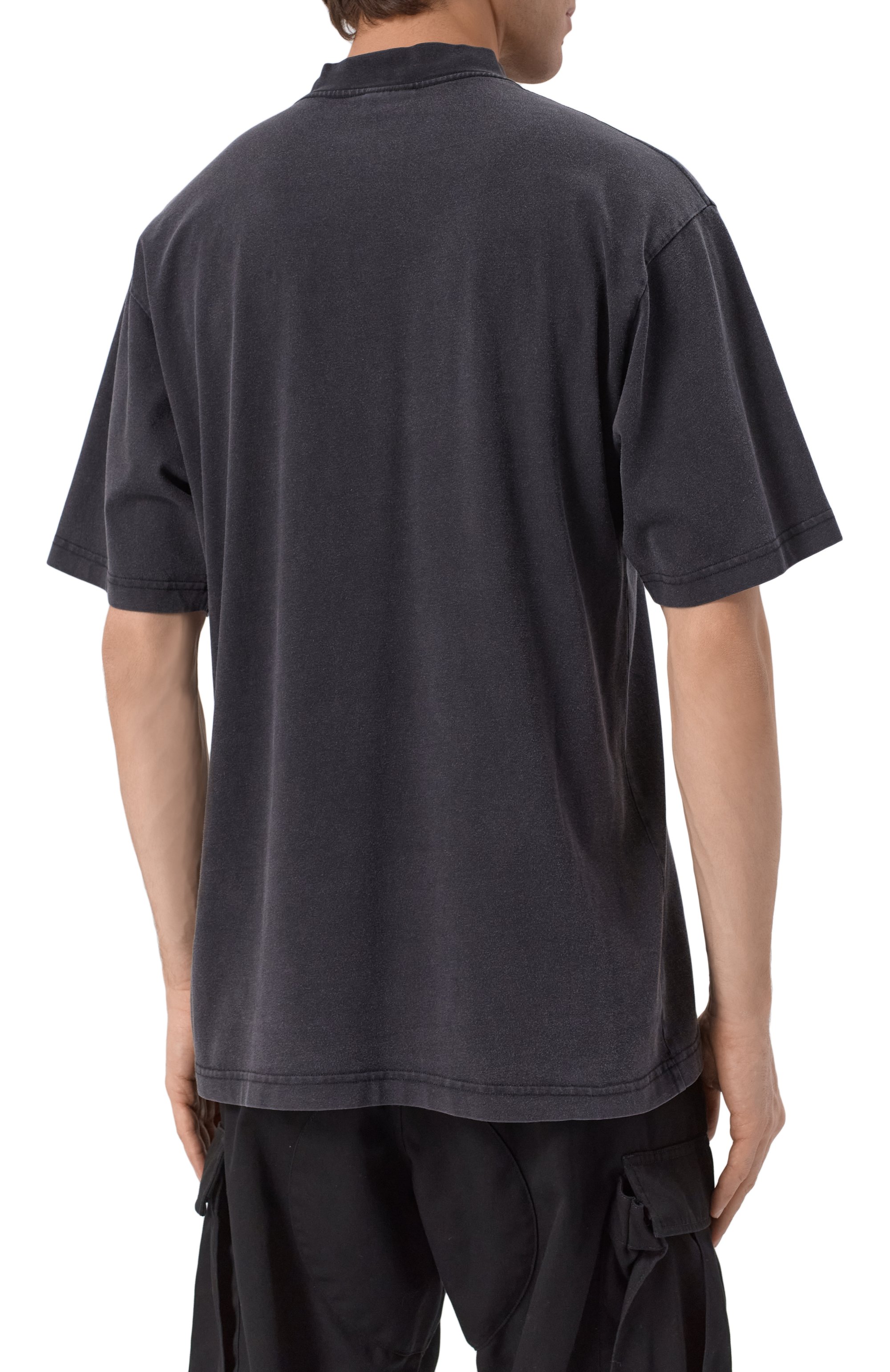 Хлопковая футболка BALENCIAGA, арт. 764235/TRVU9, фото 4