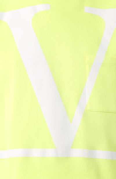 Хлопковая футболка VALENTINO, арт. TB0MG06F5GQ, фото 5