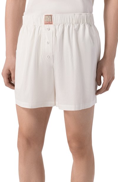 Хлопковые шорты PLANTA ROSA белого цвета по цене 15800 руб., арт. PR/PJ2004, фото 4 Хлопковые шорты PLANTA ROSA, арт. PR/PJ2004, фото 4