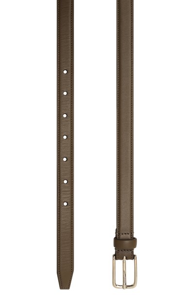 Кожаный ремень ARMARIUM хаки цвета по цене 27900 руб., арт. ARMTMBE02/LE02, фото 3 Кожаный ремень ARMARIUM, арт. ARMTMBE02/LE02, фото 3