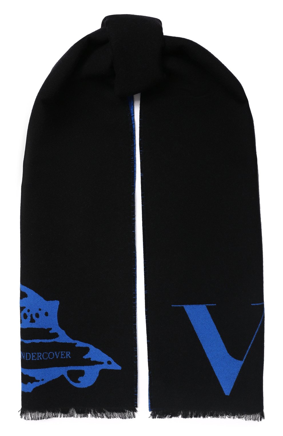 Шарф из смеси шерсти и шелка valentino x undercover VALENTINO, арт. SY0ER033TAY, фото 1